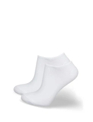 Dámské nízké ponožky STOP BACTERIA – bílé Dámské nízké ponožky STOP BACTERIA – bílé