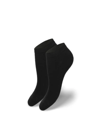 Dámské bambusové kotníkové ponožky – černé Dámské bambusové kotníkové ponožky – černé