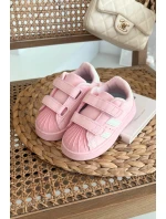 Dětské sportovní sneakers z eko kůže Renel – růžové