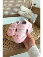 Dětské sportovní sneakers z eko kůže Renel – růžové