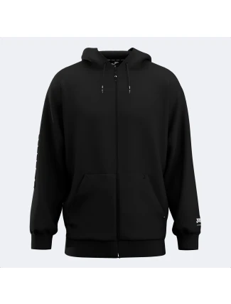 Pánská/chlapecká mikina Joma Urban Street Zip-Up Hoodie Black