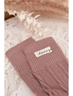 Teplé dámské ponožky s vlnou – hnědé Teplé dámské ponožky s vlnou – hnědé