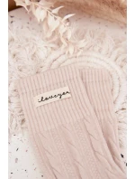 Teplé dámské ponožky s vlnou – béžové Teplé dámské ponožky s vlnou – béžové