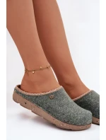 Dámské domácí pantofle – zelené Inblu