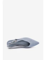 Dámské baleríny s přezkou Tanelia – modré