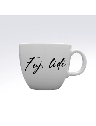 FUJ, LIDI - MEGA XXL keramický hrnek 1000 ml