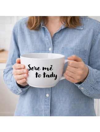 SERE MĚ TO TADY - MEGA XXL keramický hrnek 1000 ml
