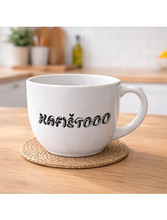 KAFIŠTOOO - MEGA XXL keramický hrnek 1000 ml