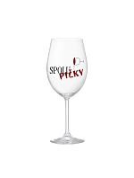 SPOLUPIČKY - čirá sklenice na víno 350 ml SPOLUPIČKY - čirá sklenice na víno 350 ml