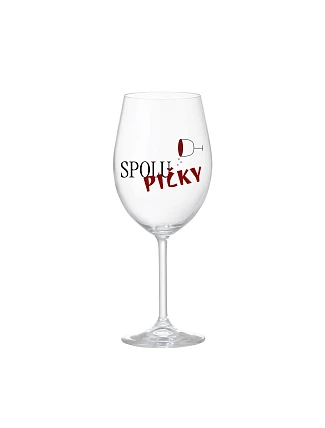 SPOLUPIČKY - čirá sklenice na víno 350 ml SPOLUPIČKY - čirá sklenice na víno 350 ml