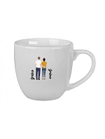 Personalizovaný keramický hrnek 400 ml s párem