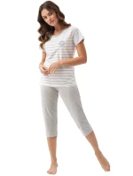 Pyžamo Luna 696 cr/r 3XL L24 dámské