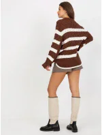 Dámský svetr EM SW 1018 01.26P hnědý