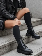 Dámské ponožkové boty černé FashionStreet ZY1014