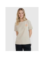 Dámské tričko oversize s potiskem 4F 4FWSS25TTSHF1994-83S