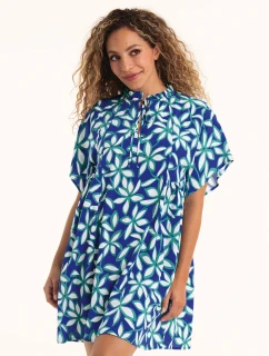 Style Tahiti tunika 8643 modrá oceán - RosaFaia
