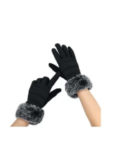 Dámské kožešinové rukavice Be Snazzy RS-006