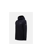 Pánská mikina PEAK PERFORMANCE M Trail Polartec Zip Hood, černá Pánská mikina PEAK PERFORMANCE M Trail Polartec Zip Hood, černá
