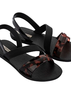 Ipanema boty dámské sandály Vibrant Sandal Fem fashionable comfortable black brown dámské