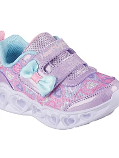 Dětská každodenní obuv Skechers HEART LIGHTS BOOGIE LAND 303258N LVMT