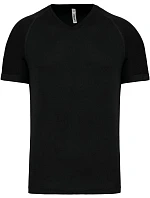 Kariban ProAct PA 476 Pánské sportovní tričko s výstřihem do V 20.P476 black