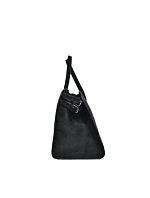 Dámská Shopper Taška Z Eko Semiše Big Star SS574007 Černá Dámská Shopper Taška Z Eko Semiše Big Star SS574007 Černá