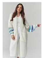 Svetr na zapínání  model 226866 Makadamia