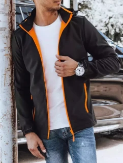 Pánská softshellová bunda černá FashionStreet TX4175