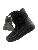 Easy Way zimní boty sněhule dámské zateplené módní černé dámské