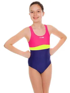 Plavecký kostým Aqua-speed Junior Emily růžový a fialový
