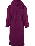 The One Towelling Bathrobe hooded Župan s kapucí 48.1021 plum The One Towelling Bathrobe hooded Župan s kapucí 48.1021 plum