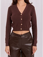 Svetr IR SW JK8687.07P hnědý Svetr IR SW JK8687.07P hnědý