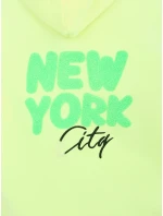 Mikina MJ BL H2587.82 fluo žlutá