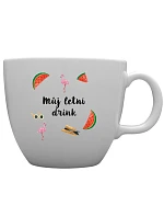Personalizovaný MEGA XXL keramický hrnek 1 000 ml s letním mixem Personalizovaný MEGA XXL keramický hrnek 1 000 ml s letním mixem