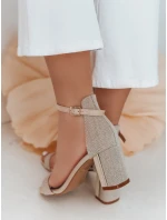 Dámské sandály SOFHEELS khaki stiletto FashionStreet ZY0792