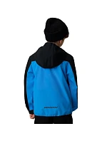 Chlapecká softshellová bunda 4F M477 modrá 4FJWSS26TSOFM477 33S