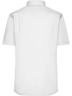 Daiber JN 684 Mikro keprová košile s krátkým rukávem 02.0684 white Daiber JN 684 Mikro keprová košile s krátkým rukávem 02.0684 white