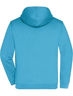 Daiber JN 756 Pánská mikina s kapucí 02.0756 turquoise Daiber JN 756 Pánská mikina s kapucí 02.0756 turquoise