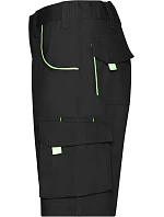 Daiber JN 872 (62) Pracovní bermudy - Color 02.872X black/lime green Daiber JN 872 (62) Pracovní bermudy - Color 02.872X black/lime green