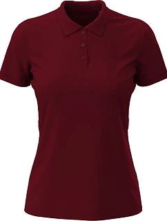 Stedman Lux Polo Women Dámské piqué polo "Lux" 05.9160 bordeaux
