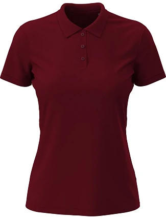 Stedman Lux Polo Women Dámské piqué polo "Lux" 05.9160 bordeaux Stedman Lux Polo Women Dámské piqué polo "Lux" 05.9160 bordeaux