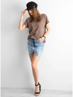 Tričko RV TS 4662.24P hnědá