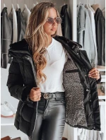 WINTERGIRL dámská prošívaná bunda černá FashionStreet TY4933 WINTERGIRL dámská prošívaná bunda černá FashionStreet TY4933