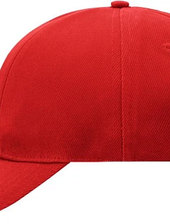 Daiber MB 609 6 panelová vyztužená kšiltovka 03.0609 red