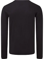 Fruit of the Loom Iconic 150 LSL T Tričko s dlouhým rukávem 16.1446 black
