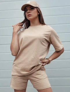 SWAN dámské tričko béžové FashionStreet RY2534