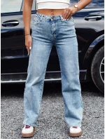 Dámské džínové kalhoty JEANFLOW baggy light blue FashionStreet UY2227