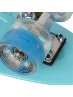 Plastový skateboard 22" Led Enero modrý 1007366 Plastový skateboard 22" Led Enero modrý 1007366