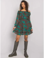 Šaty DHJ SK 15015.56P hnědá Šaty DHJ SK 15015.56P hnědá