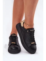 Dámské tenisky z ECO kůže Big Star – černé